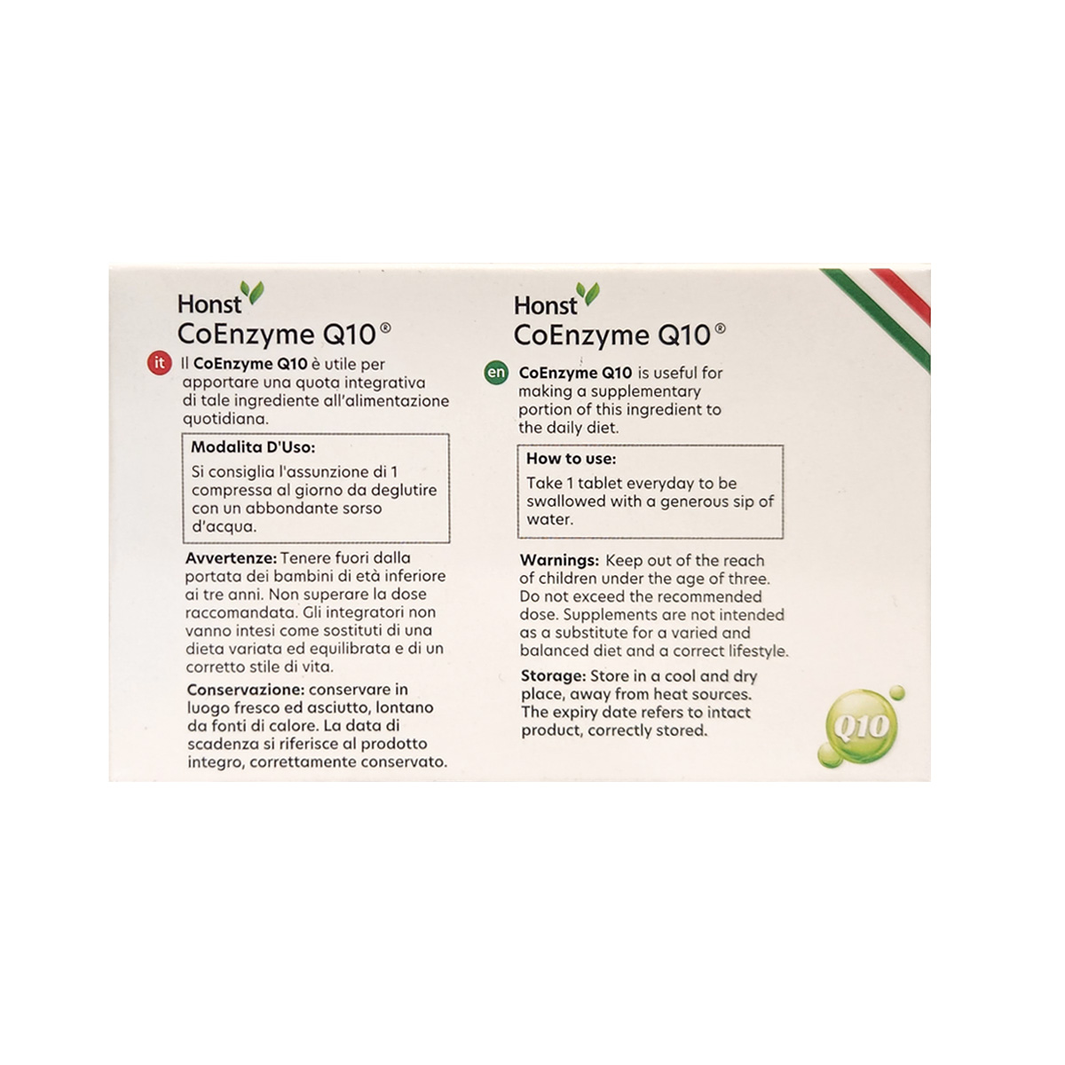 Honst Coenzyme Q10 30 Comp Tab